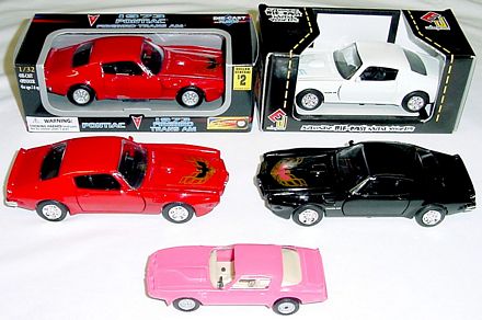 Die Cast Firebird and Trans Am Page